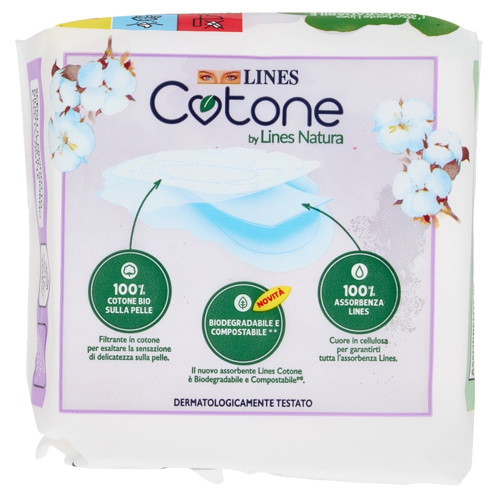 Lines Cotone by Lines Natura Giorno con Ali 10 + 2 pz